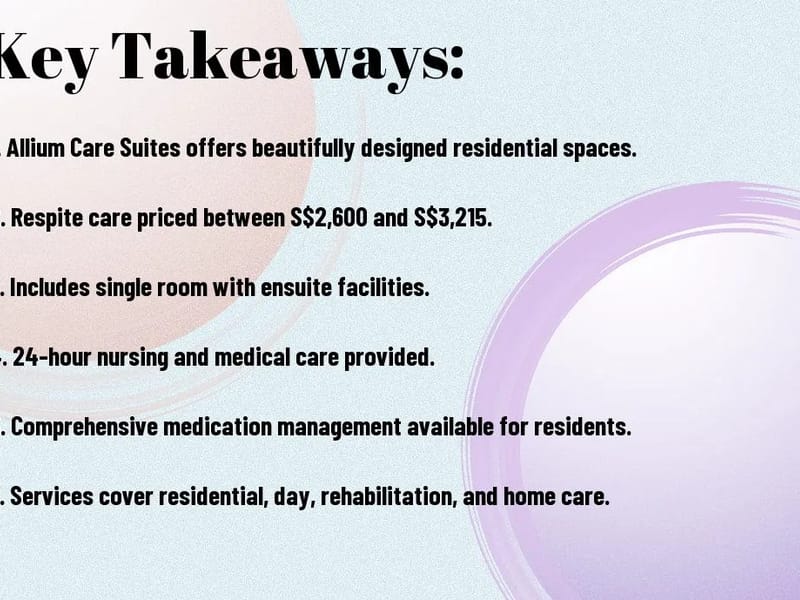 Allium Care Suites - Nursing Home in Singapore, Singapore photo 1