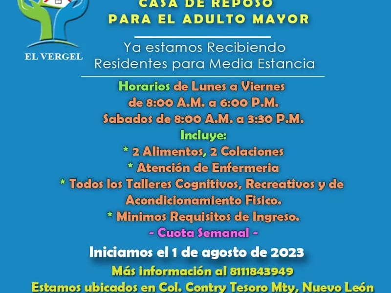 CASA DE REPOSO PARA EL ADULTO MAYOR EL VERGEL - Vida Asistida in Monterrey, Nuevo León photo 7