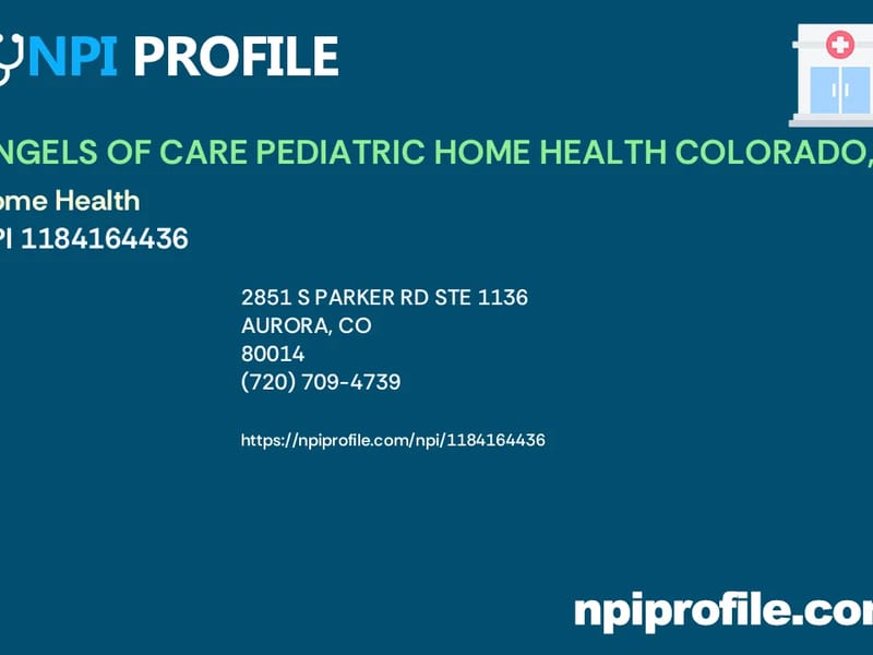 Angels of Care Pediatric Home Health Colorado LLC - Home Health Nursing in Aurora, CO photo 1