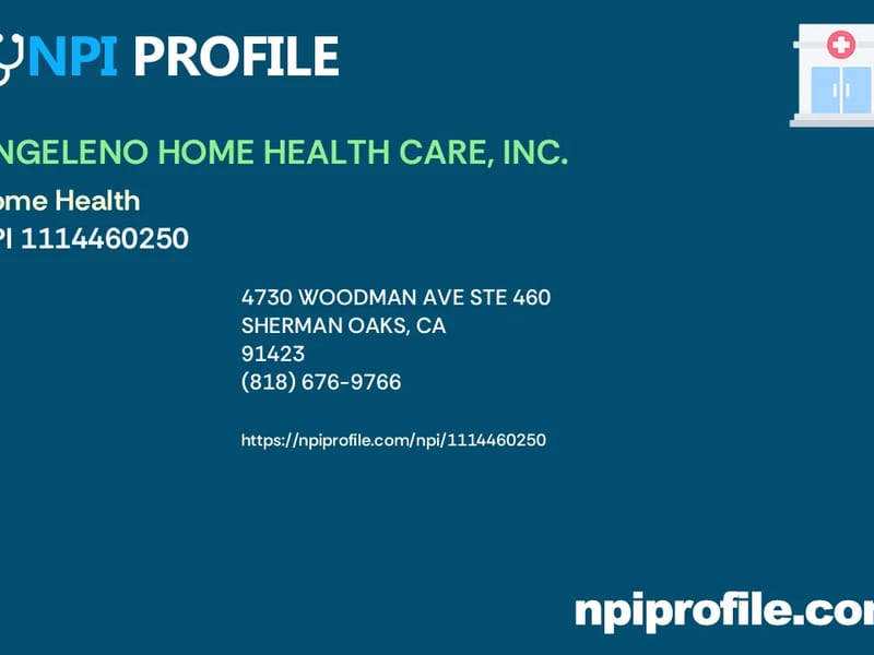 Angeleno Home Health Care, INC. - Home Health Nursing in Sherman Oaks, CA photo 1