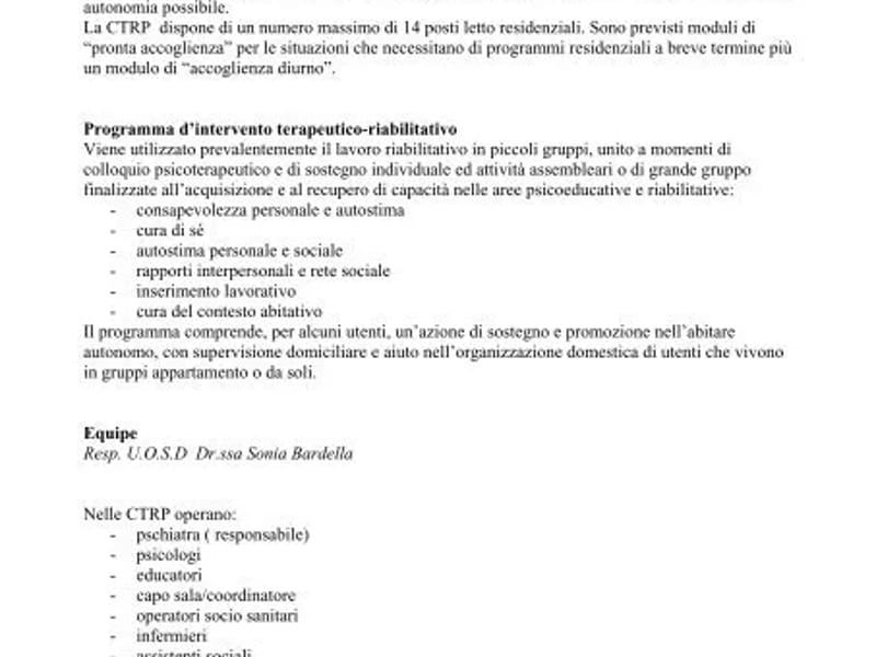 Comunita' Terapeutica Residenziale Ala - Casa di Riposo in ALA, Trentino-Alto Adige photo 2