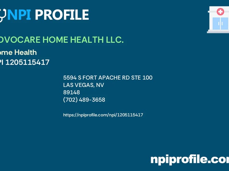 Advocare Home Health, LLC - Home Health Nursing in Las Vegas, NV photo 2