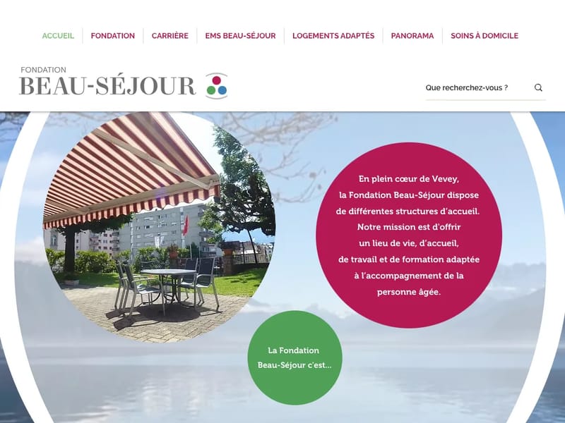 Fondation Beau-Séjour - Betreutes Wohnen in Vevey, Vaud photo 2