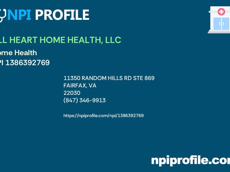 All Heart Home Health LLC - Home Health Nursing in Fairfax, VA photo 1