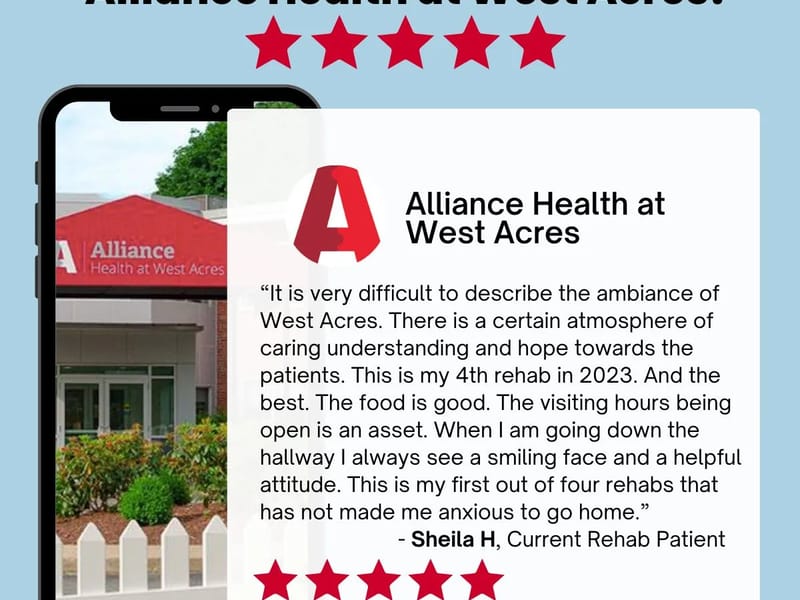 Alliance Health at West Acres - Nursing Home in Brockton, MA photo 1