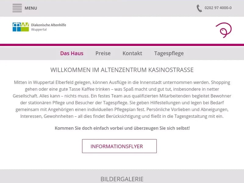 Pflegezentrum Kasinostraße - Pflegeheim in Wuppertal, Nordrhein-Westfalen photo 2