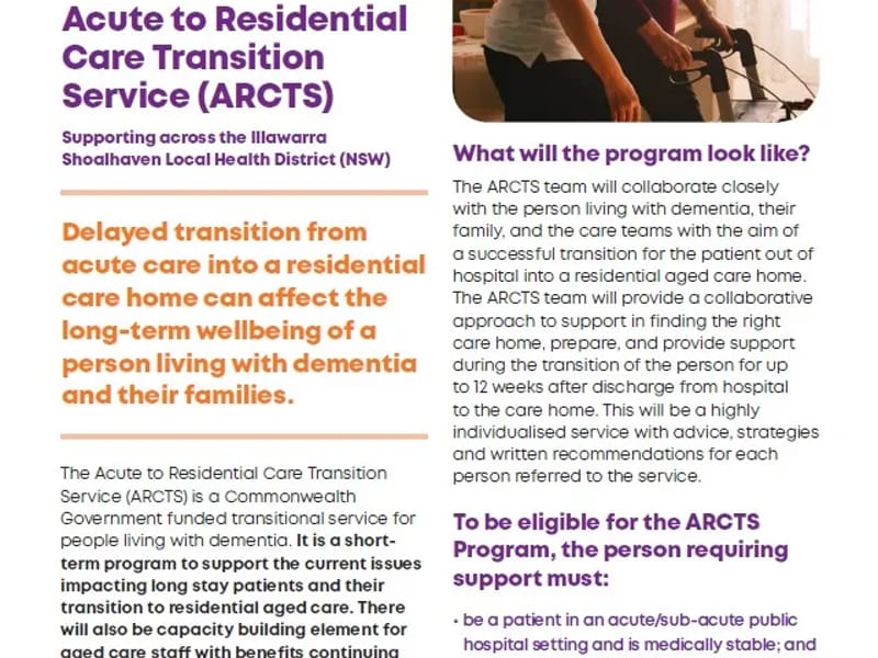 Illawarra Shoalhaven Transitional Aged Care Service - Inpatient Rehabilitation in Warrawong, NSW photo 3