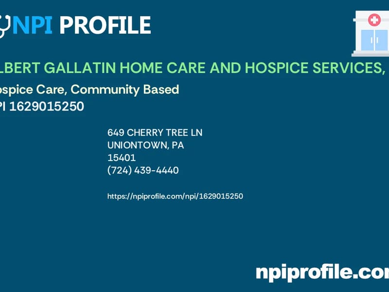 ALBERT GALLATIN HOME CARE AND HOSPICE SERVICES LLC - Home Health Nursing in Greensburg, PA photo 1