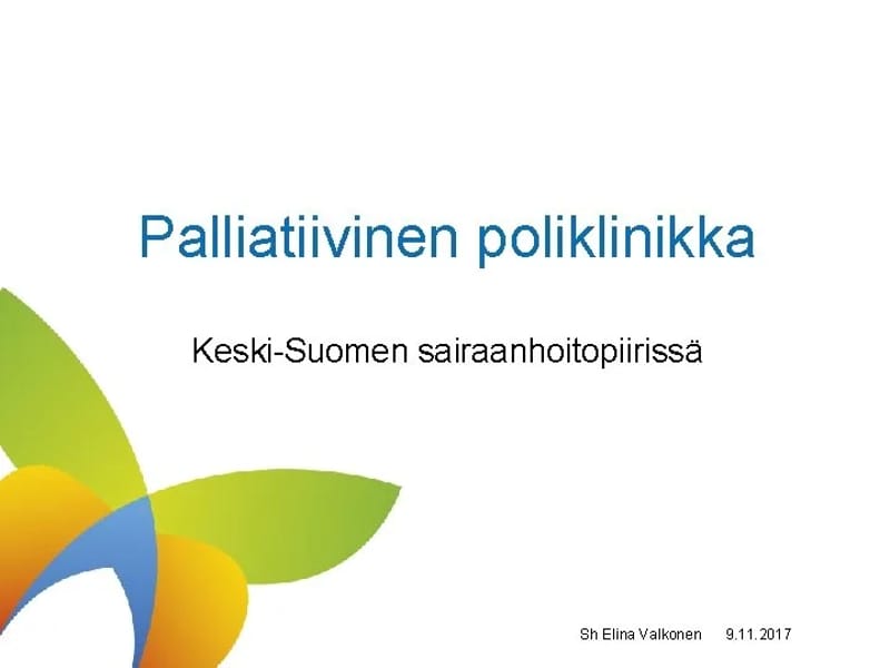 Palliatiivinen poliklinikka in Helsinki, Uusimaa photo 1