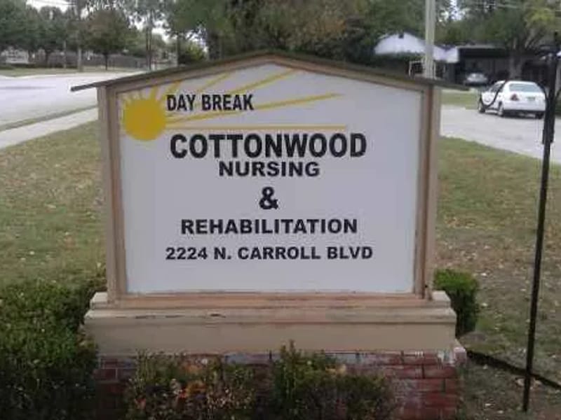Cottonwood Nursing and Rehabilitation - Nursing Home in Denton, TX photo 1