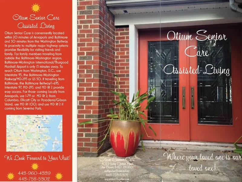 A Otium Senior Care, Llc - Assisted Living in Glen Burnie, MD photo 1