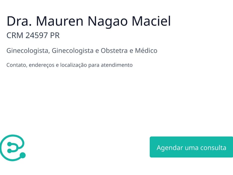 MAUREN NAGAO MACIEL - Cuidado Domiciliar in Londrina, PR photo 1