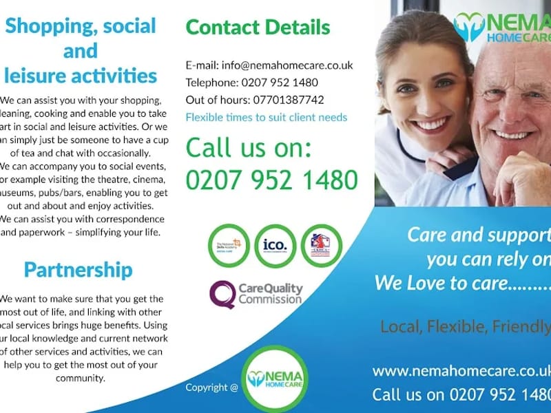 Nema Home Care Limited - In-Home Care in Buckhurst Hill, England photo 9