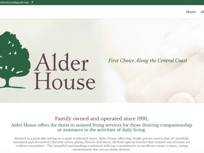 Alder House - Assisted Living in Arroyo Grande, CA photo 1