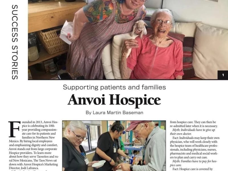 Anvoi New Mexico - Hospice in Taos, NM photo 1