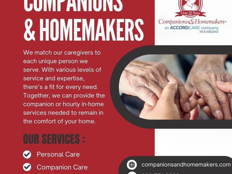 Always There Companions & Homemakers LLC — Home Health Nursing, Burlington, CT · photo 2