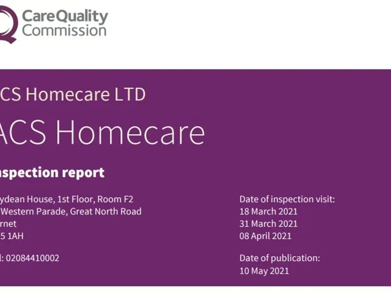ACS Homecare - In-Home Care in Barnet, England photo 1