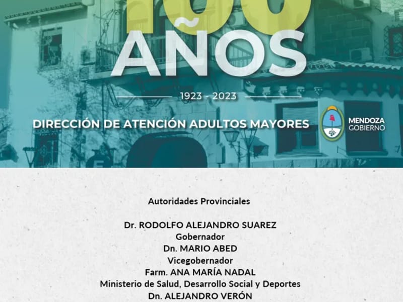 Convenio Provincia De Mendoza - Direccion De Adultos Mayores - Vida Asistida in Ciudad De Mendoza, Mendoza photo 1